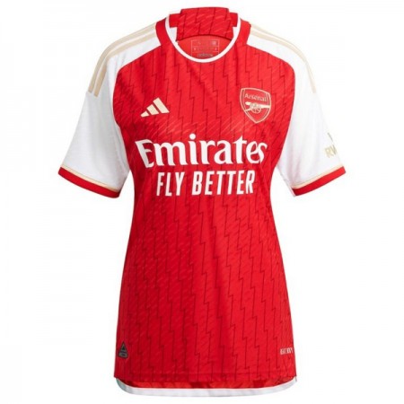 Camisola Arsenal 2023-24 Mulher Equipamento Principal Manga Curta